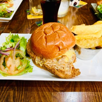 A home-cooked dish at The Cross Keys